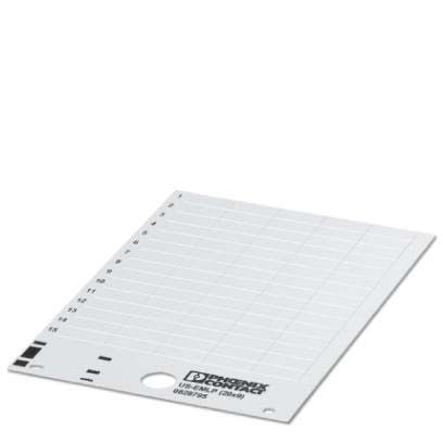 Kunststoffschild US-EMLP-HA (20X9)