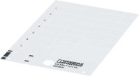 Kunststoffschild US-EMLP (40X10) YE