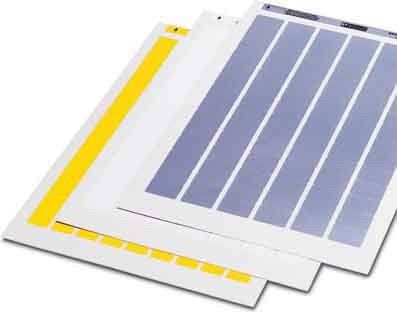 Etikettenbogen BMKL 20X 8 YE