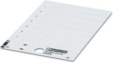 Kunststoffschild US-EMLP (27X15) RD