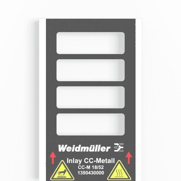 Gerätemarkierung CC-M 18/52 2X3 ST