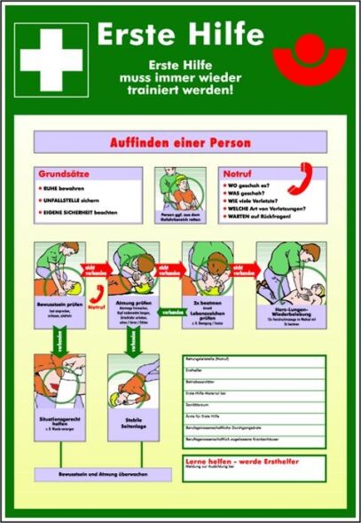 Erste-Hilfe Kennzeichnung 216/61