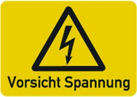 Sicherheitsetik. auf Rolle 7510/91 (VE500)