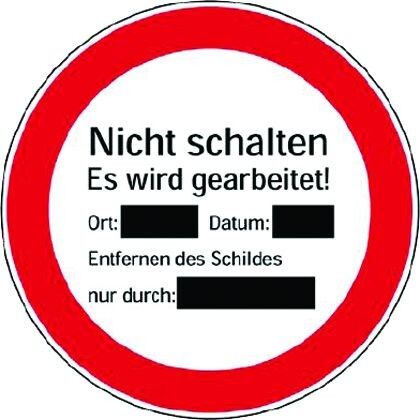 Wartungskennzeichnung 7202/72