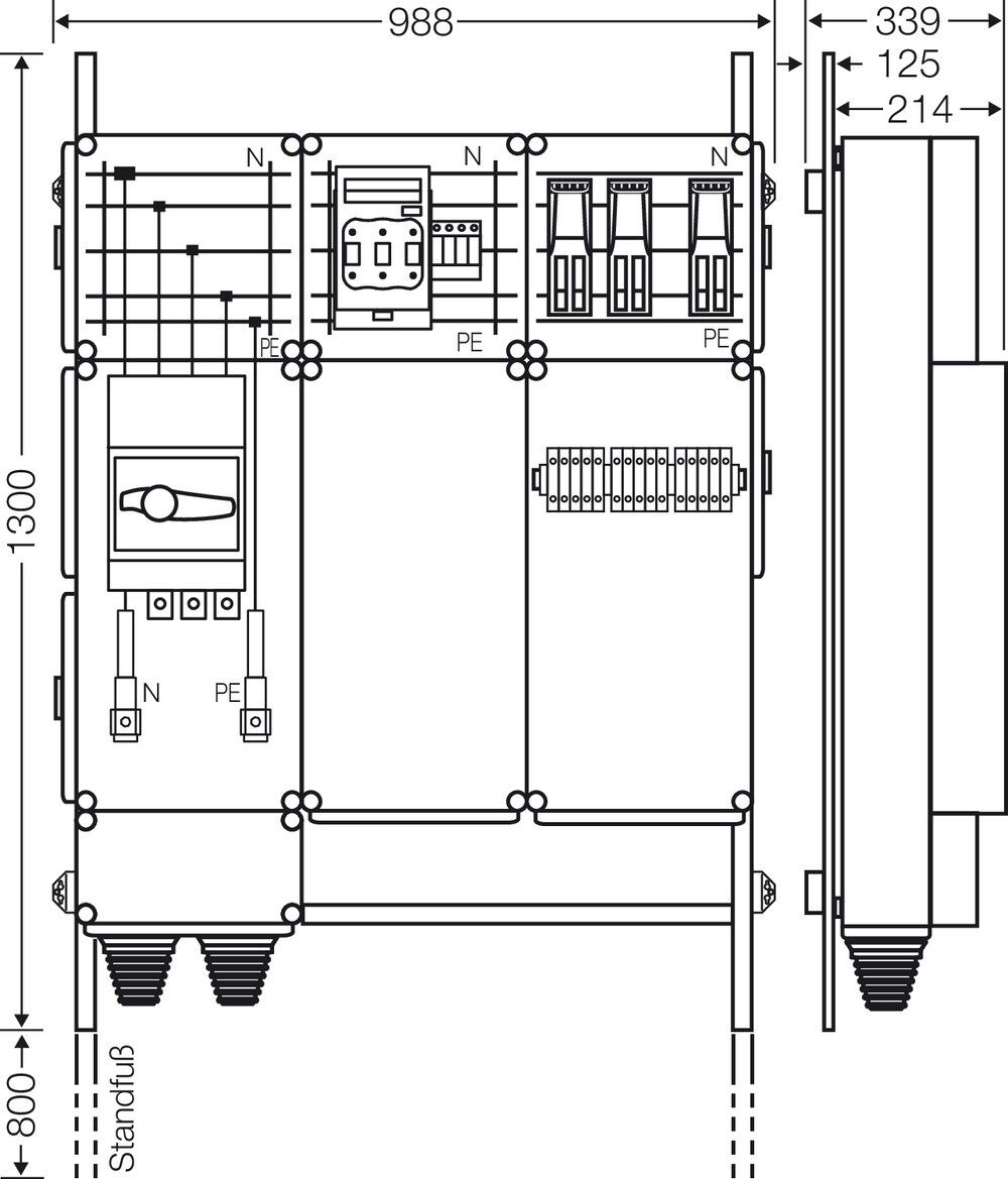Ladeverteiler Mi EV 43kW 3001