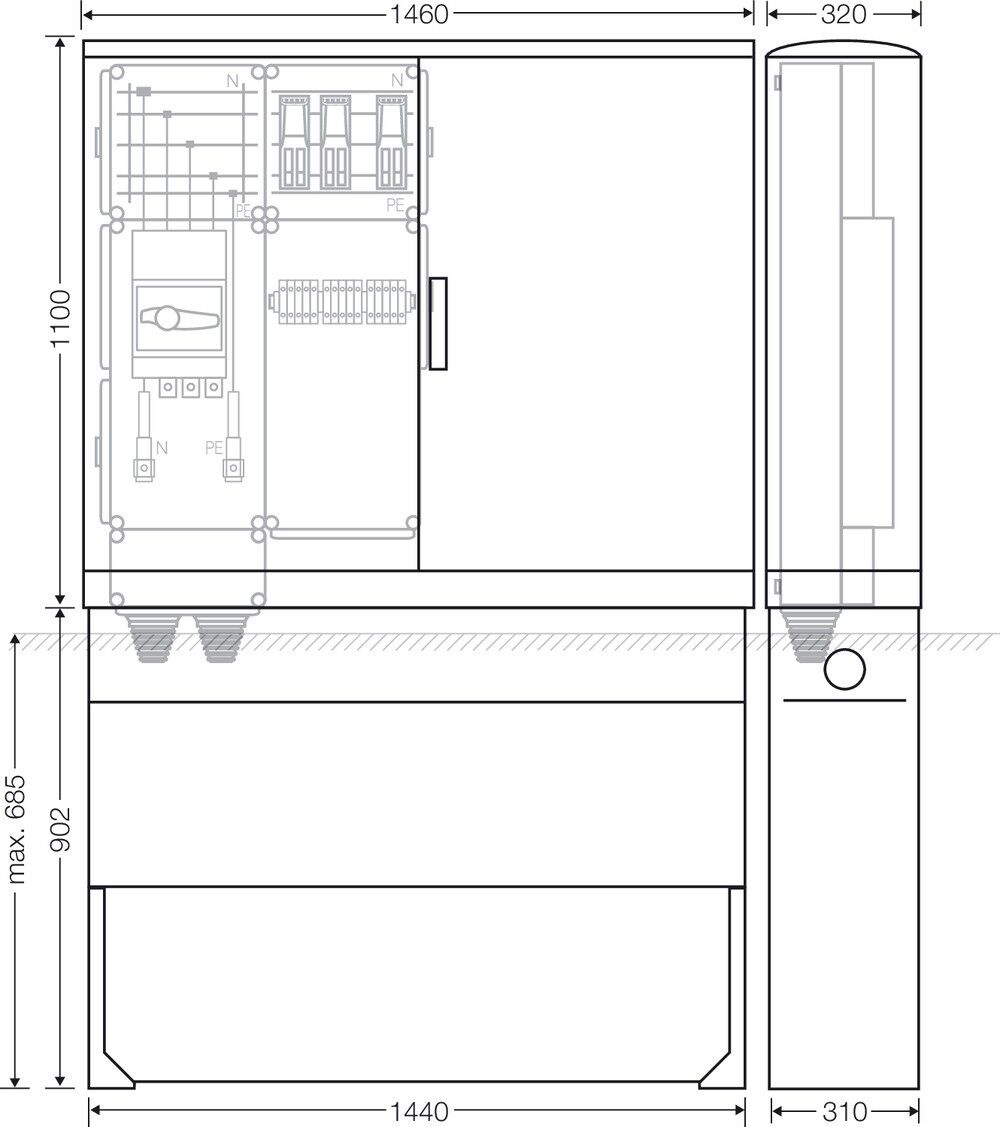 Ladeverteiler Mi EV 43kW 3010