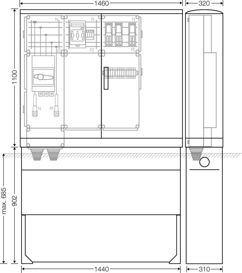 Ladeverteiler Mi EV 43kW 3011