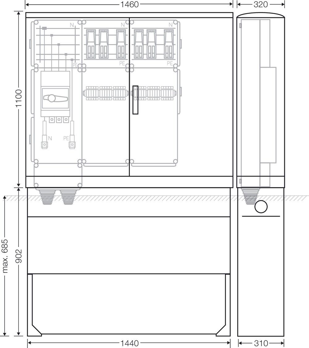 Ladeverteiler Mi EV 43kW 6010
