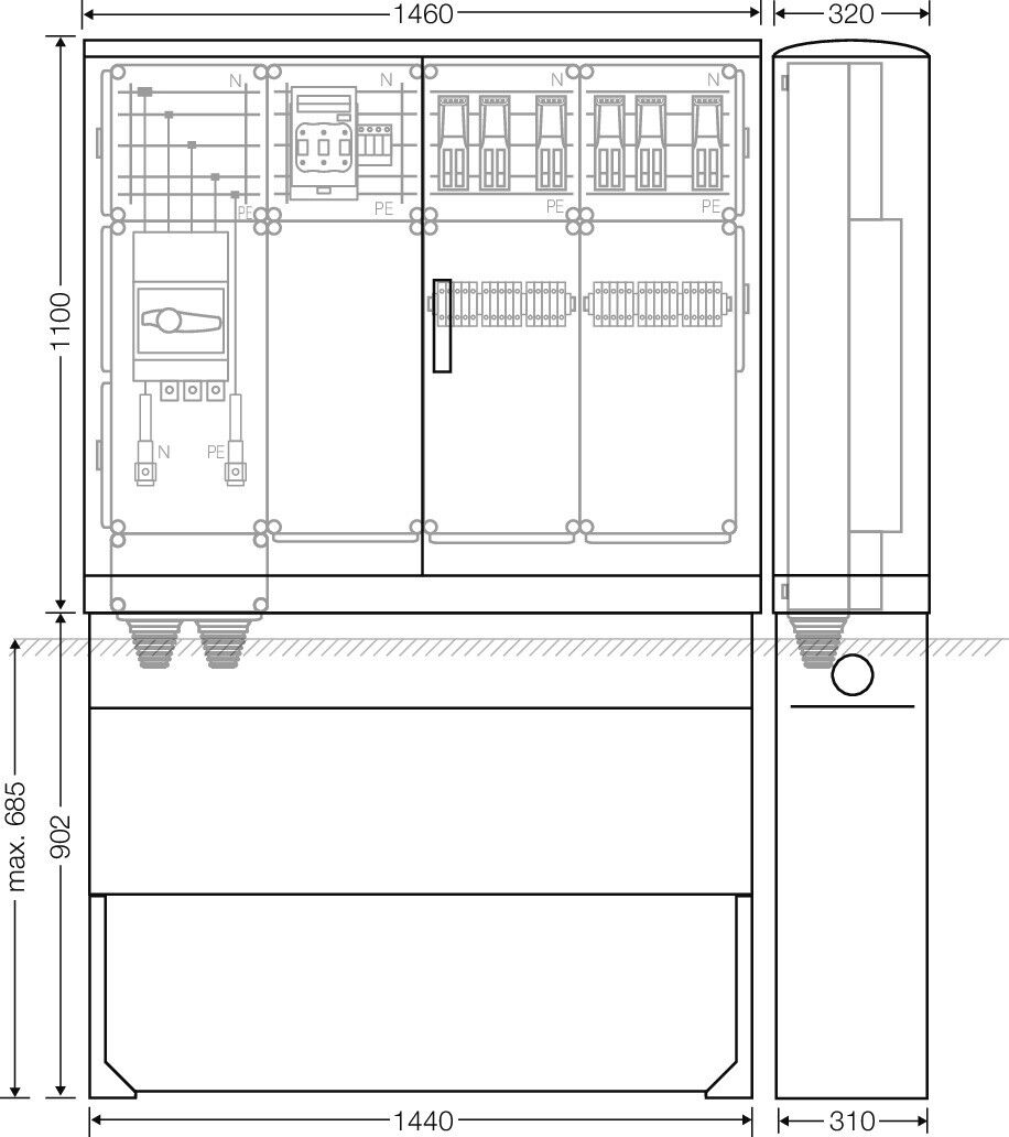 Ladeverteiler Mi EV 43kW 6011