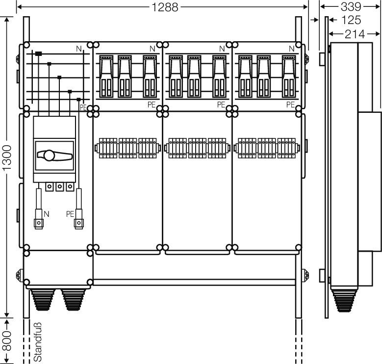 Ladeverteiler Mi EV 43kW 9000