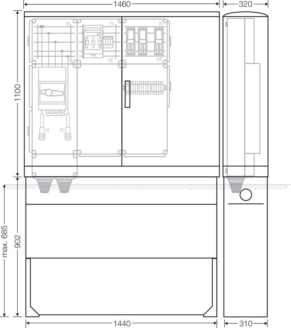 Ladeverteiler Mi EV 44kW 3011