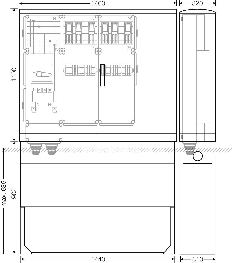 Ladeverteiler Mi EV 44kW 6010