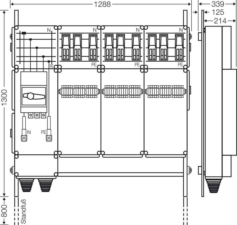 Ladeverteiler Mi EV 44kW 9000