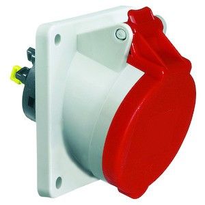 Anbausteckdose geneigt 16A 12750