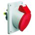 Anbausteckdose geneigt 16A 12805