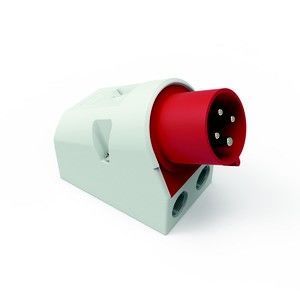 Wand-Gerätestecker 32A 4p 24411