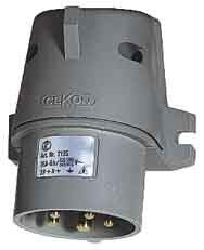 Cekon-Gerätestecker CG 432/6H