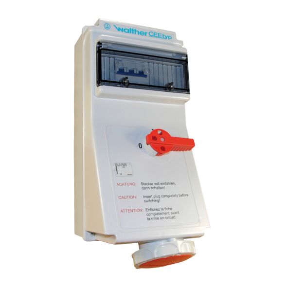 Wandsteckdose wasserdicht AL119504TA