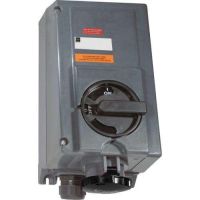 Wandsteckdose 125 A 8581/31-407