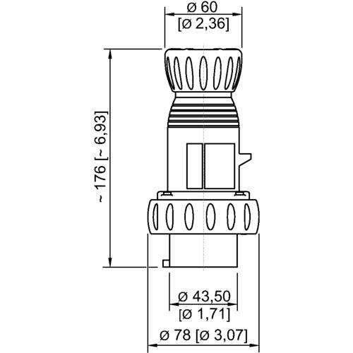 Stecker 16 A grün 2h 8570/12-302-S#272894