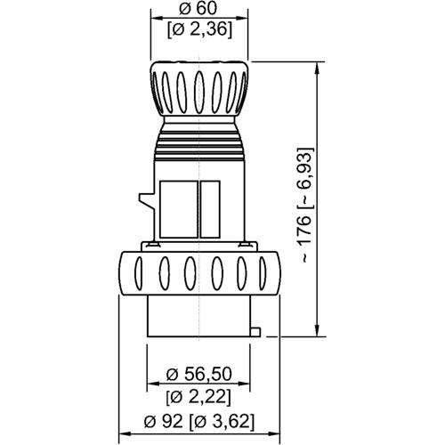 Stecker 16 A rot 3h 8570/12-503-S#272718