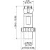 Stecker 63.000 A schwarz 8579/12-505