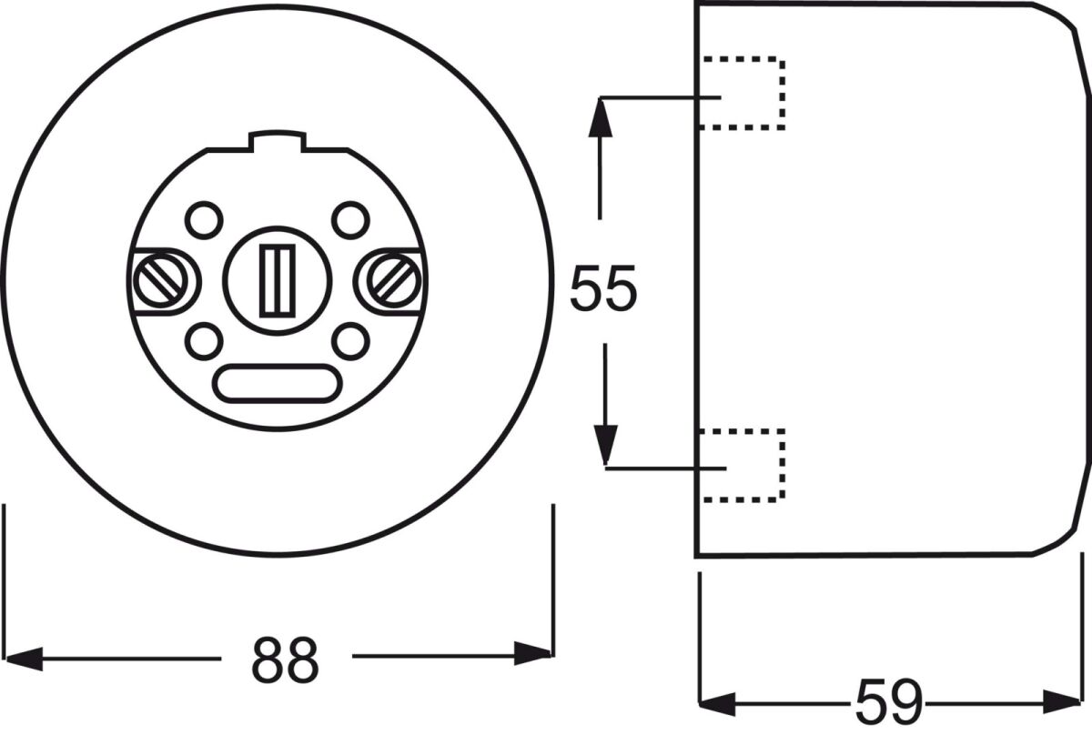 Perilex-Steckdose 2365 JW