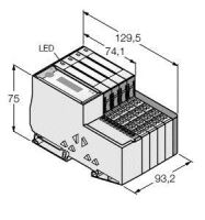 Economy-Set TI-BL20-E-DPV1-8