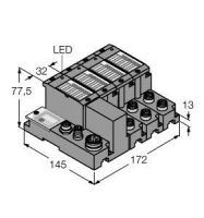 Set f. I/O-Kommunikation TI-BL67-DPV1-S-6