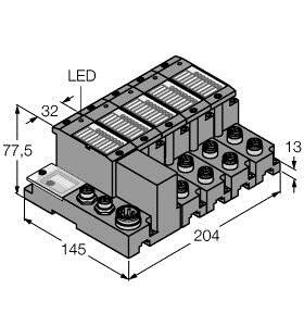 Programmierbares Set TI-BL67-PG-DP-S-8