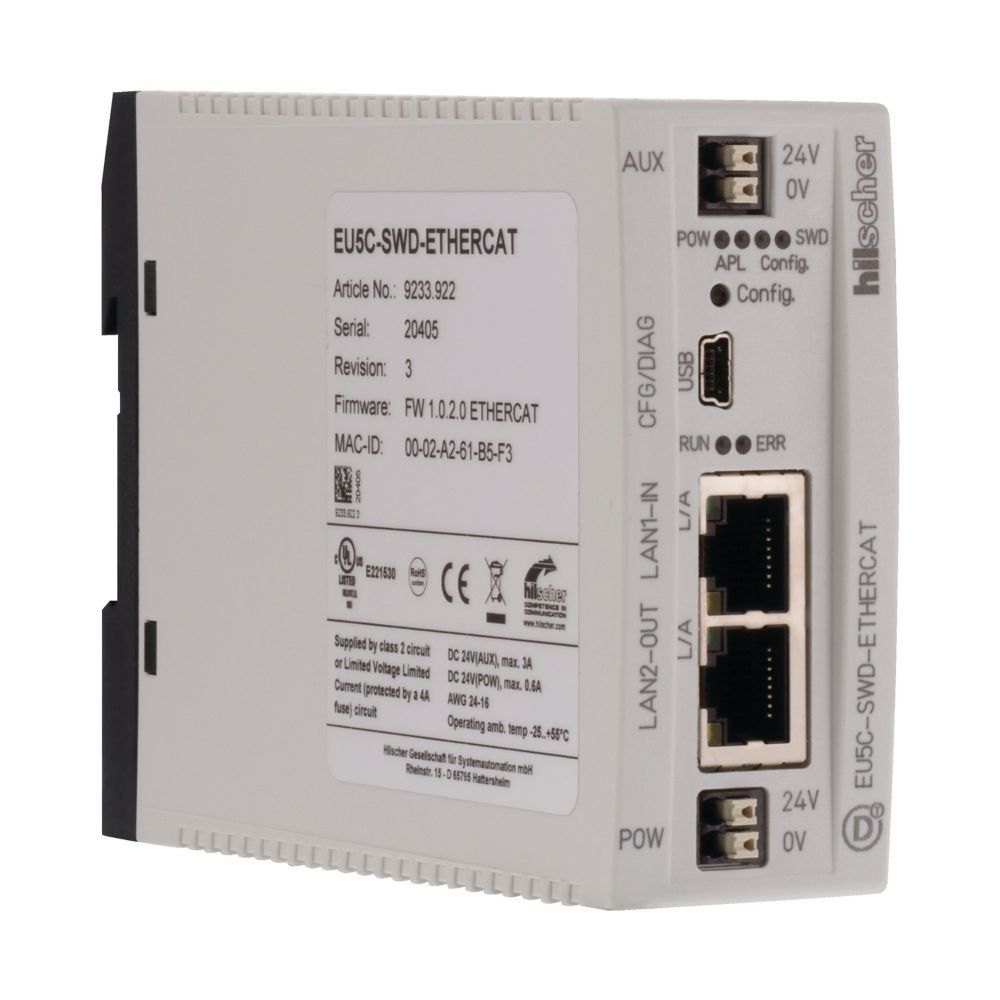 SWD-Gateway 99 SWD-Teil- EU5C-SWD-ETHERCAT
