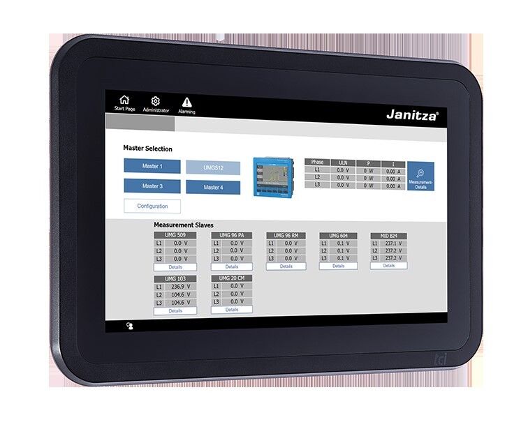 Smart Energy Panel JPC100 WEB