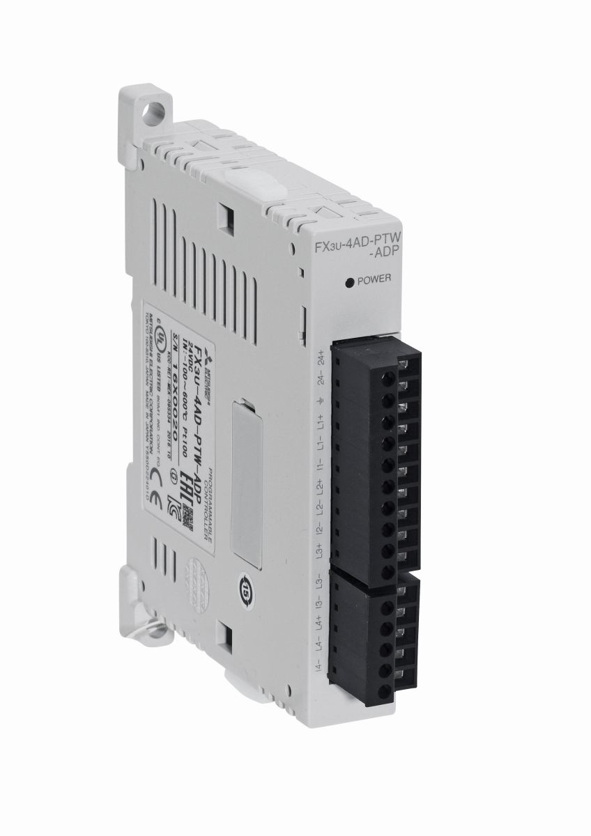 Analogeingangsmodul FX3U-4AD-PTW-ADP