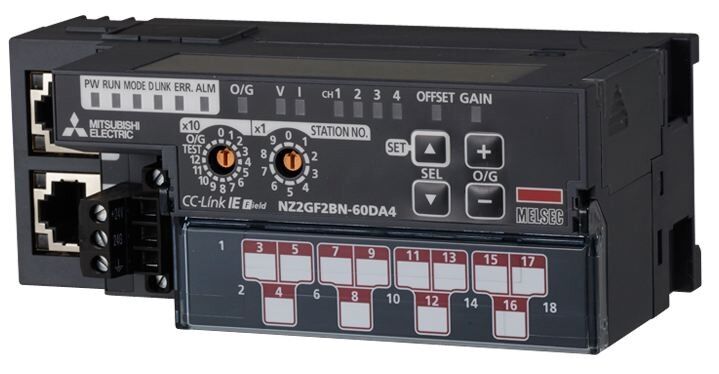 SPS CC-Link IE Field E/A NZ2GF2BN-60DA4