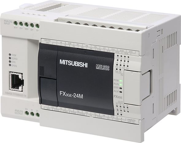 Grundgeräte MELSEC FX3GE-24MR/DS