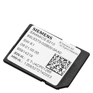 SINAMICS S210 SD-Card 8 GB 6SL5370-0GD00-0AA0