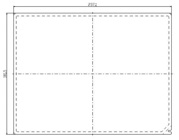 Schutzfolie GT25-08PSCC-UC