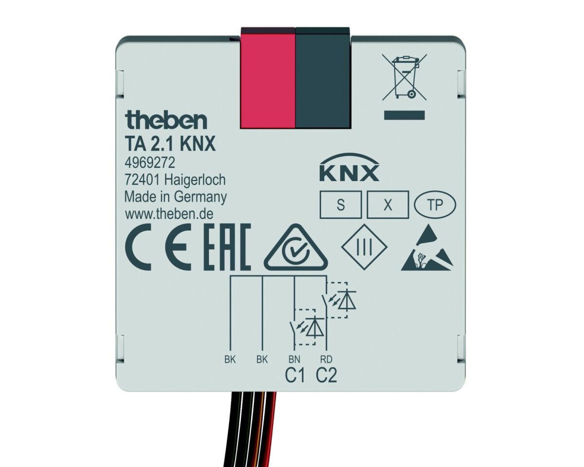 KNX-Tasterschnittstelle TA 2.1 KNX