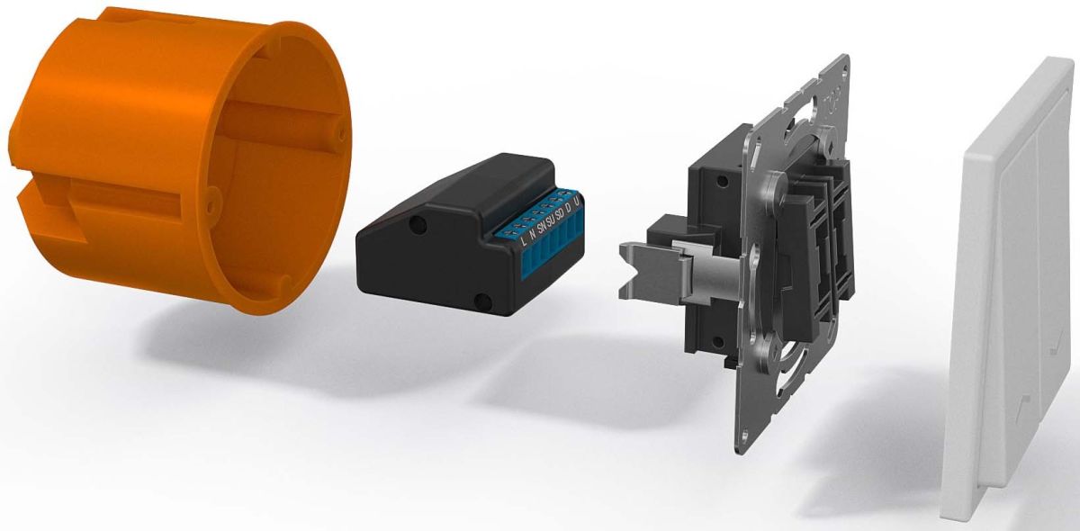 Unterputz Rollladeaktor Connect RS