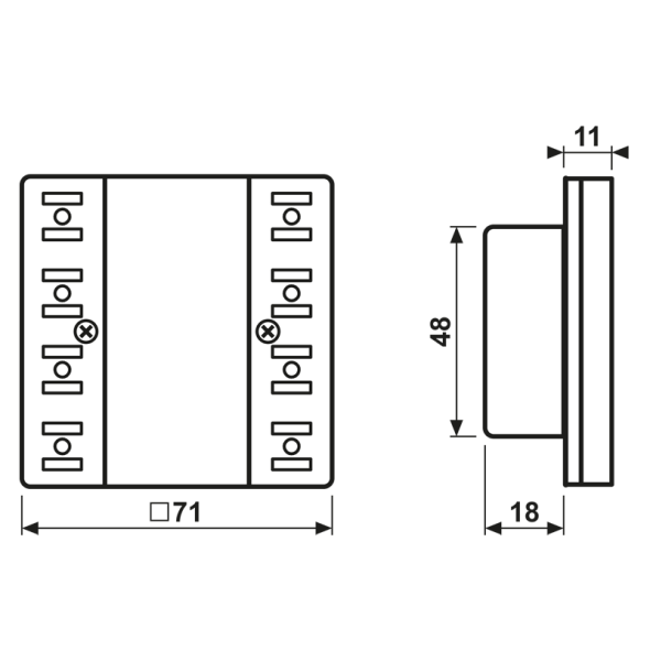 KNX Komp.-Raumcontr.-Modul LS 5294 D1 ST