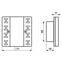 KNX Komp.-Raumcontr.-Modul LS 5292 D1 ST