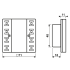 KNX Komp.-Raumcontr.-Modul LS 5292 D1 ST