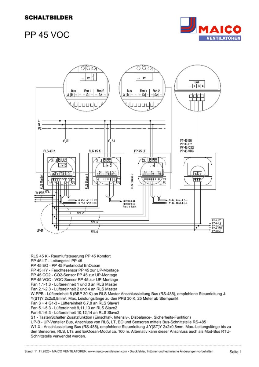 VOC-Sensor PP 45 VOC