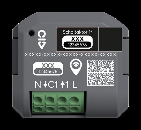 Schaltaktor 1-fach 62811 U-WL