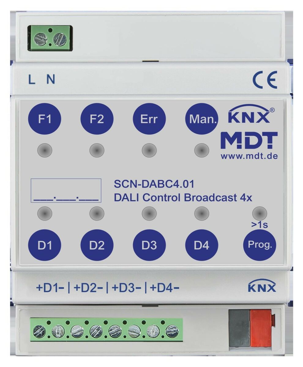DALI Control Broadcast SCN-DABC4.01