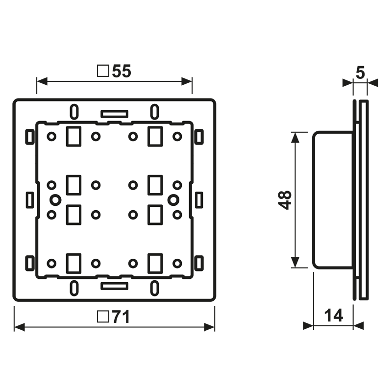 KNX Tastsensor-Modul LS 4291 1ST