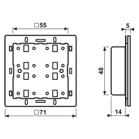 KNX Tastsensor-Modul LS 4294 1ST