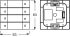 Bedienelement 4-fach 6127/01-81-500