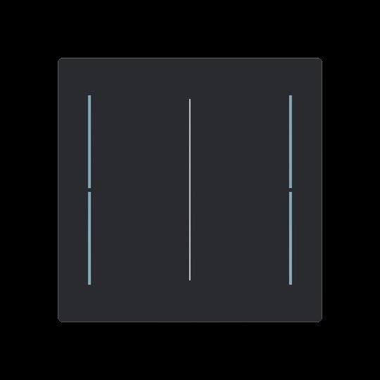 Abdeckung, 2-fach LFW/A.2.70.11-45m