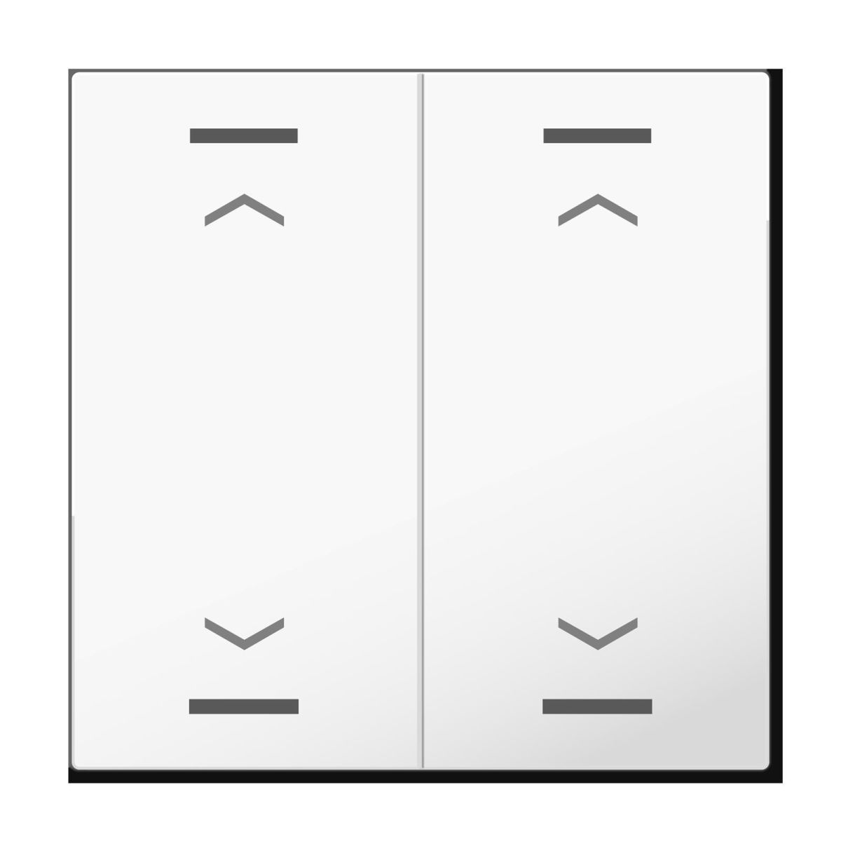 MDT Wippe KNXTasterLight63 BE-TAL63W204.A1